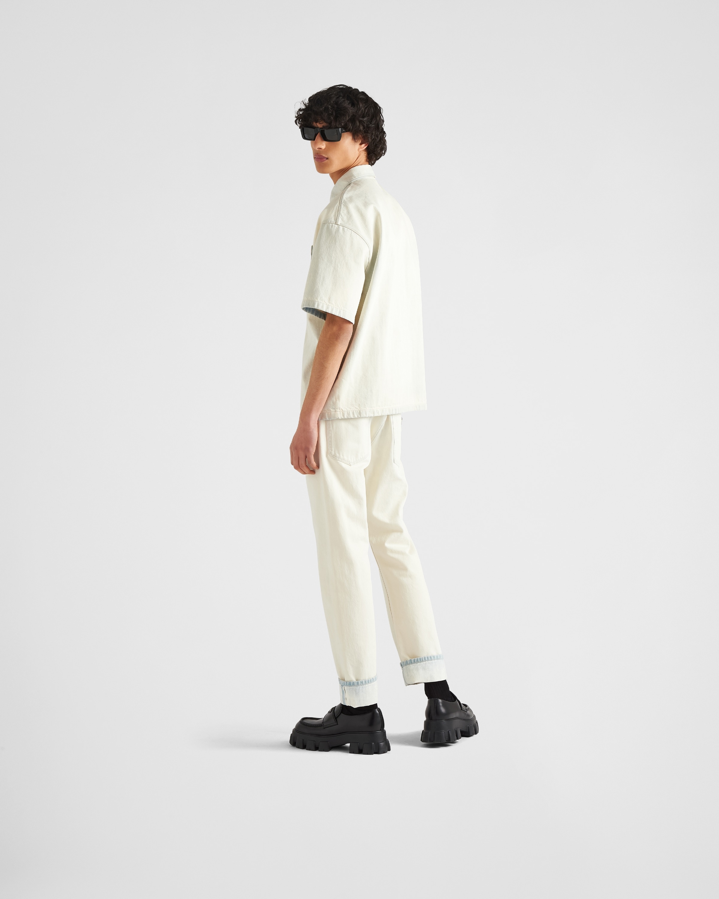 Five-pocket denim trousers - 5
