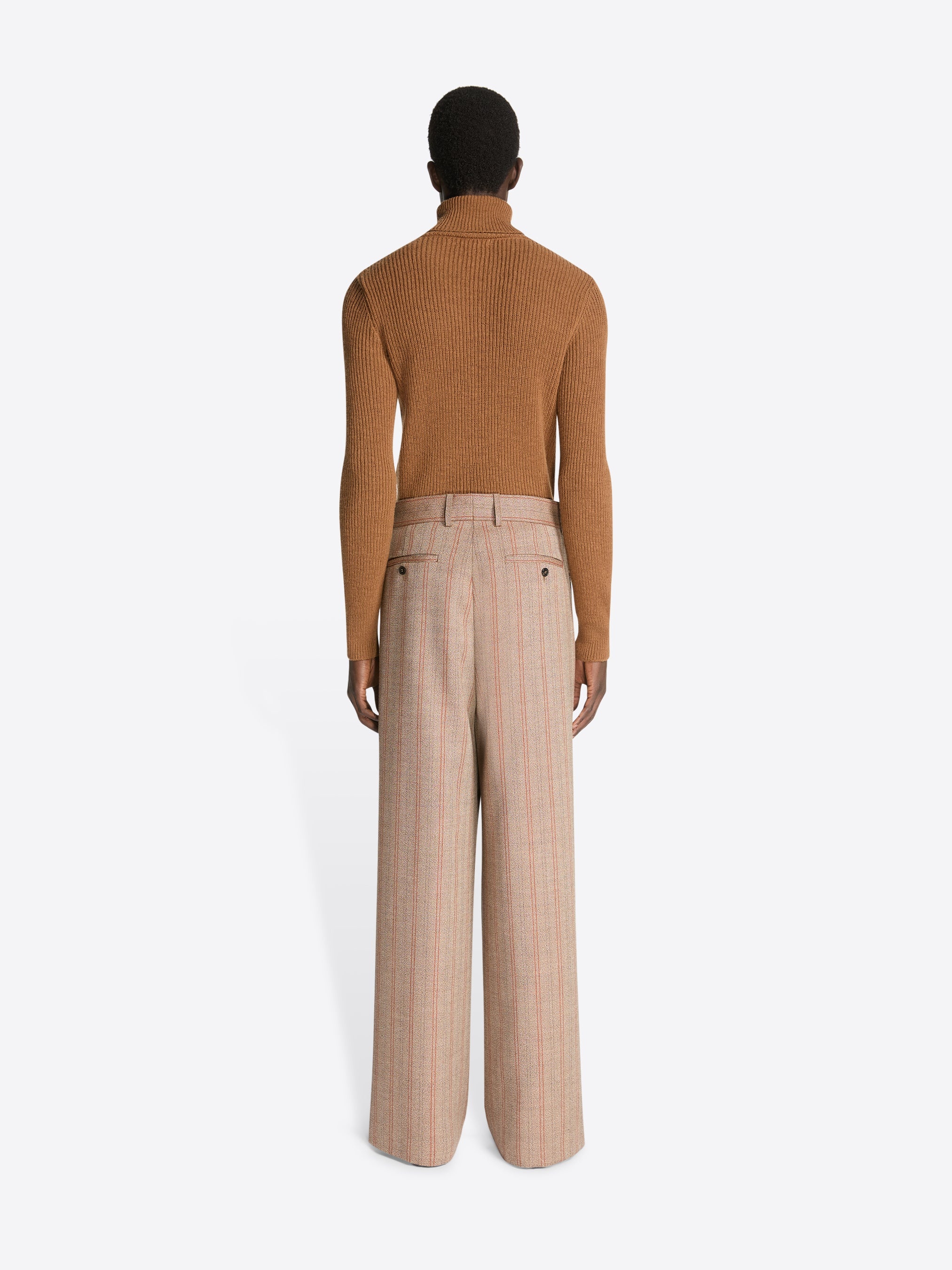 WIDE PLEATED PANTS - 4