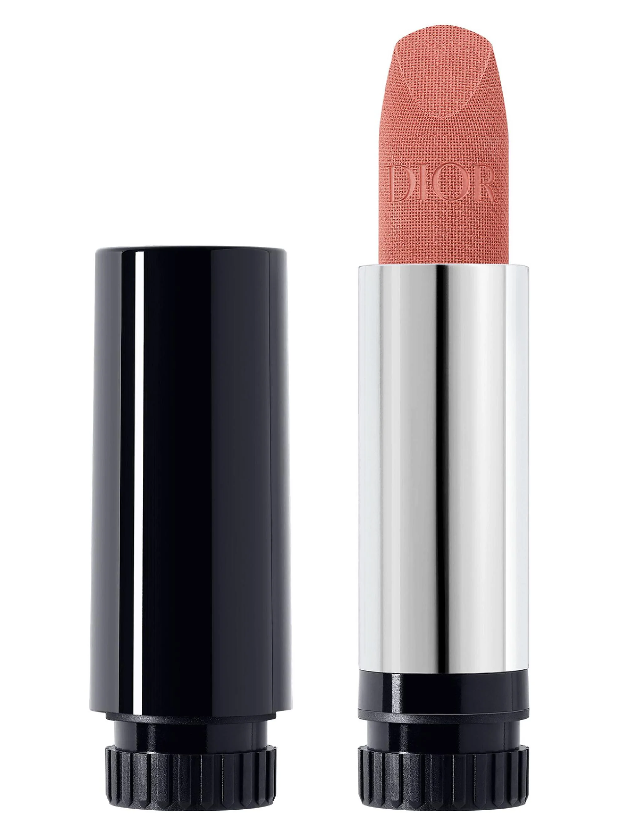 Women's Rouge Dior Lipstick Refill - 100 Nude Look Velvet - 1