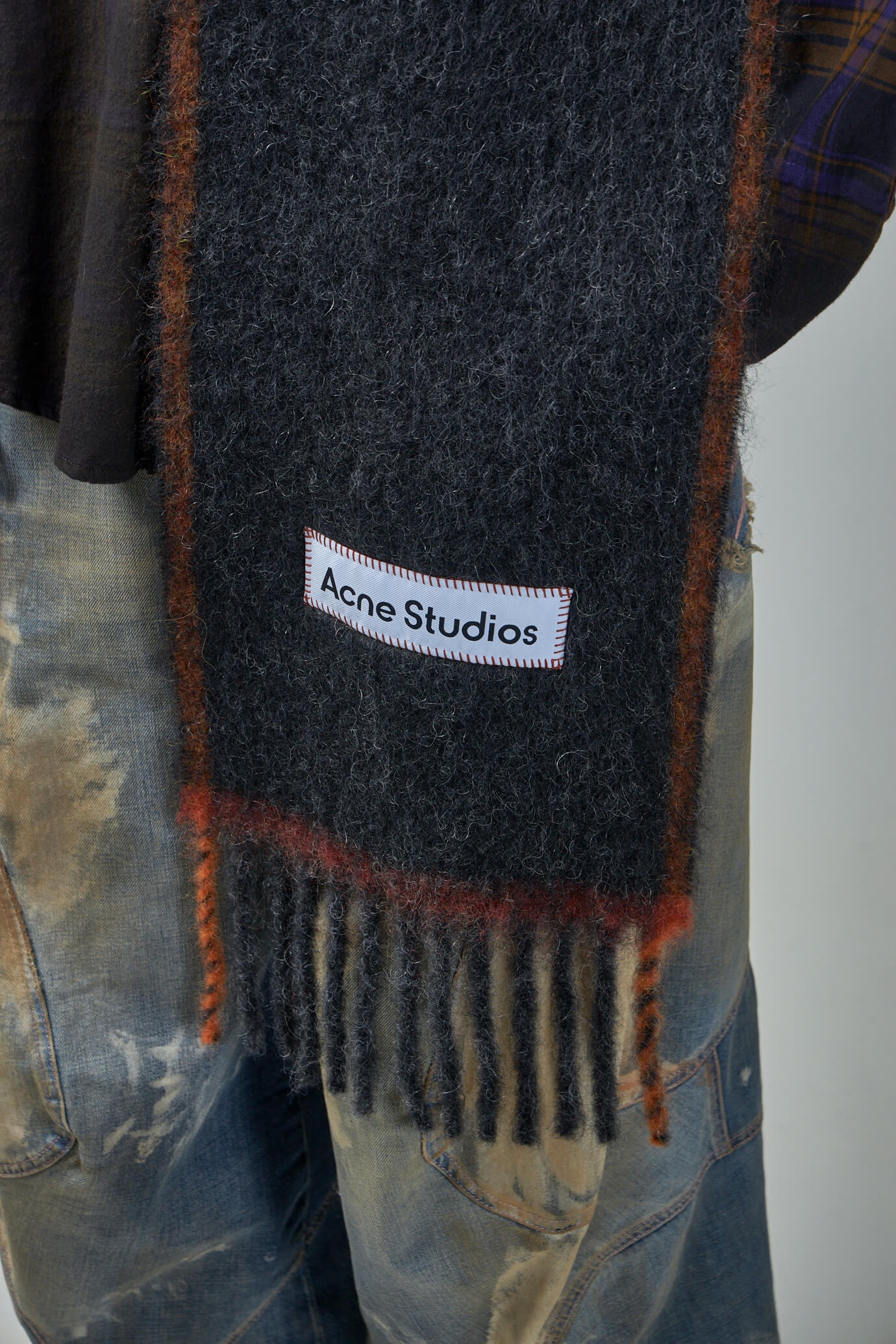 Wool Mohair Scarf - 4