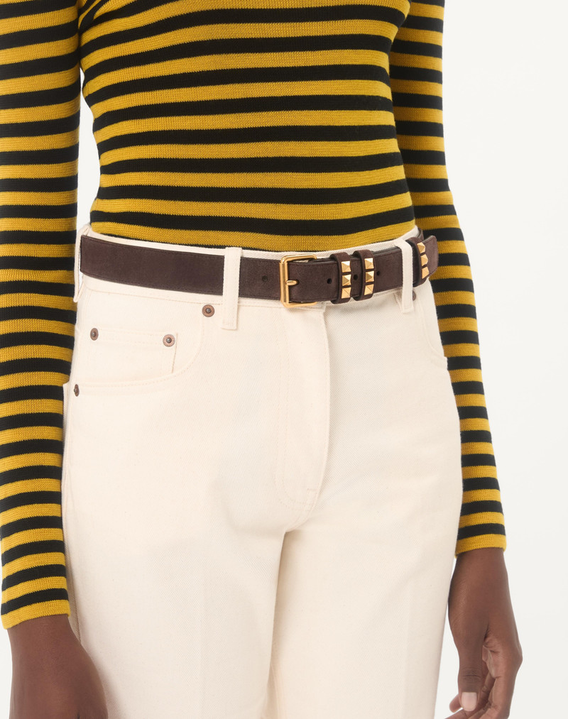 Valentino FLANEUSE BELT IN SUEDE 30 MM outlook