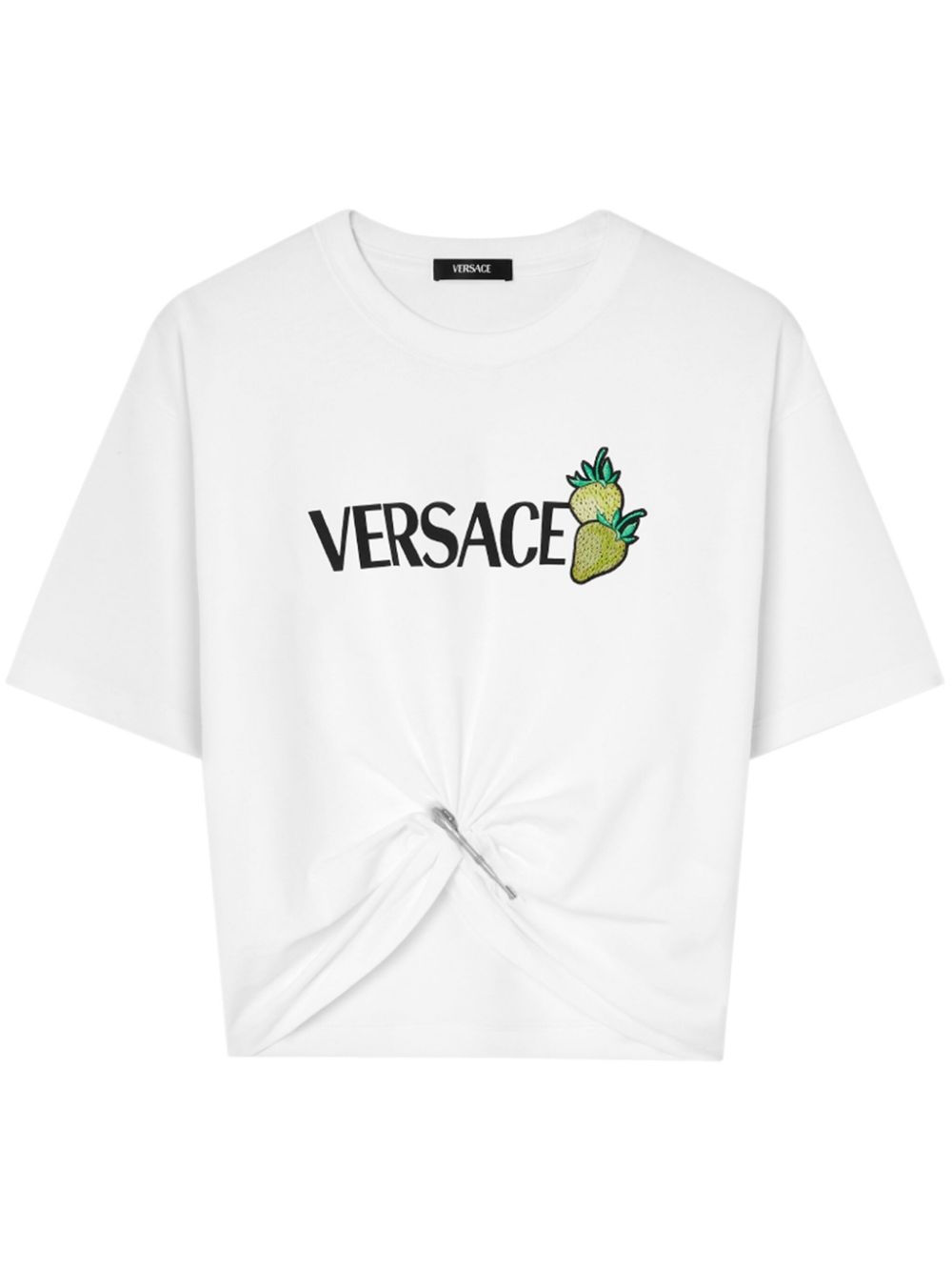logo-print T-shirt - 1