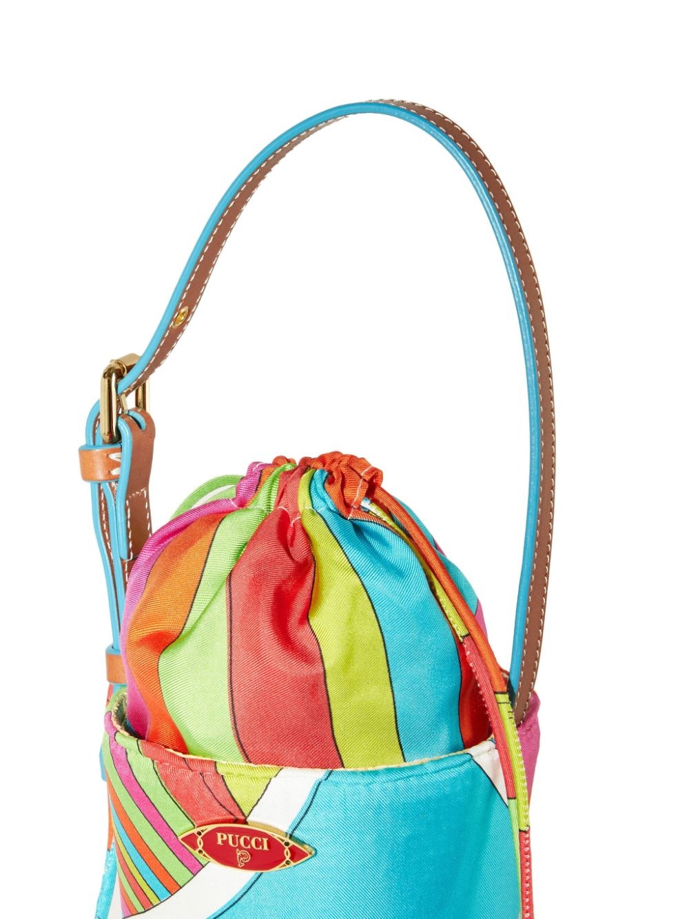 Puccinella straw bucket bag - 5