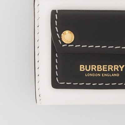 Burberry Two-tone Leather AirPods Case outlook