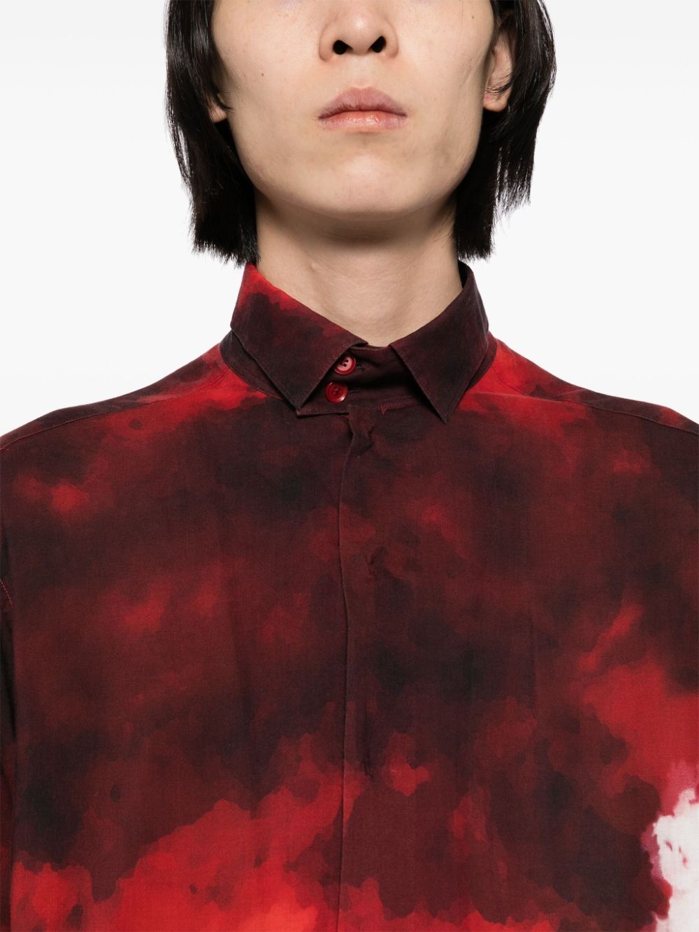 graphic-print shirt - 5