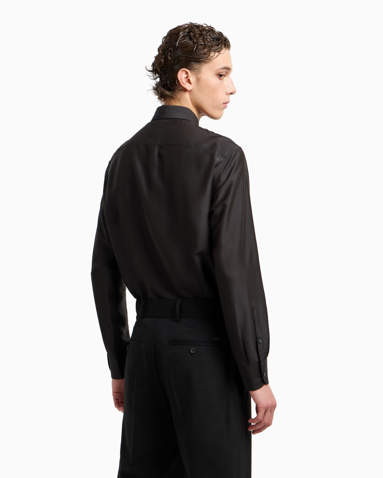SILK-BLEND MODAL SHIRT - 3