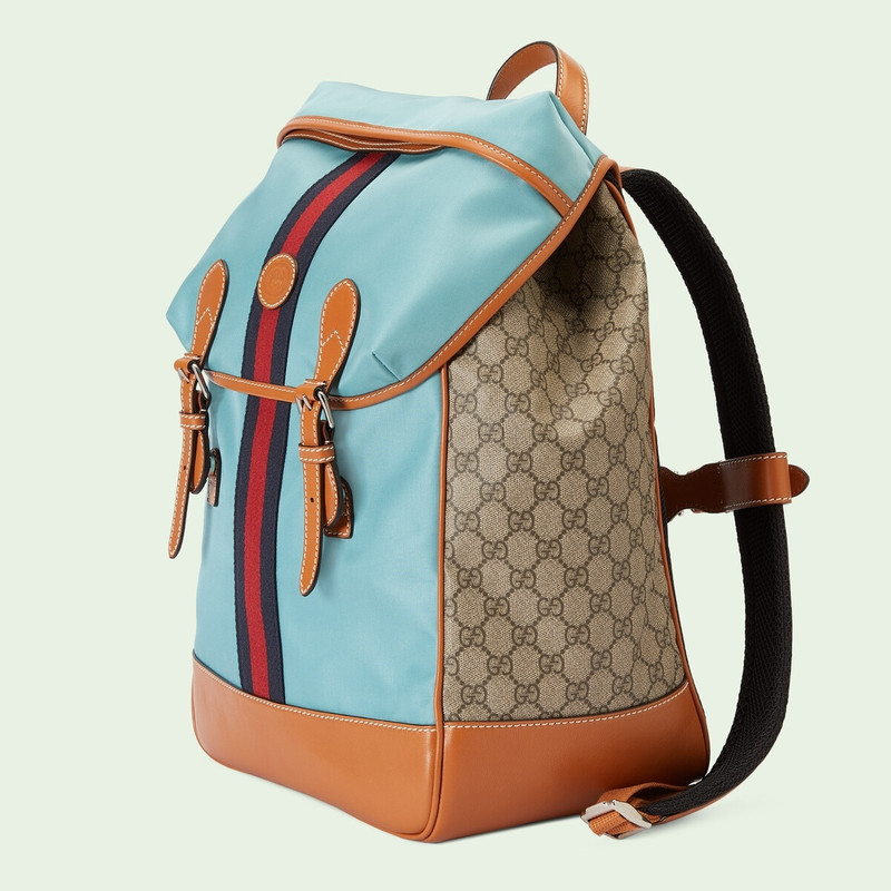 GUCCI Backpack with Web stripe outlook