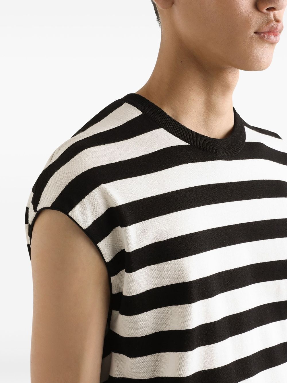 striped vest - 5