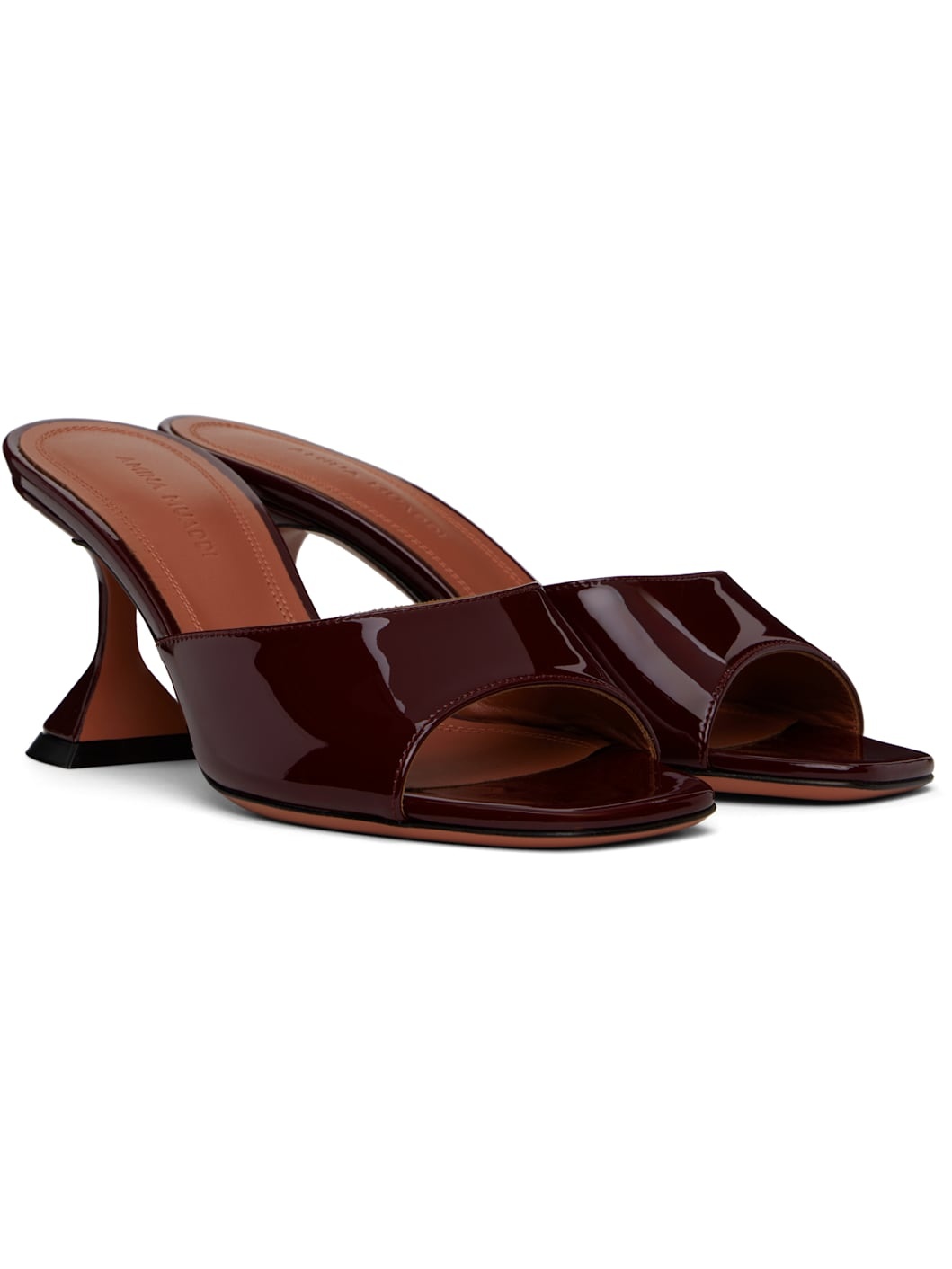 Burgundy Lupita Slipper 70 Heeled Sandals - 4