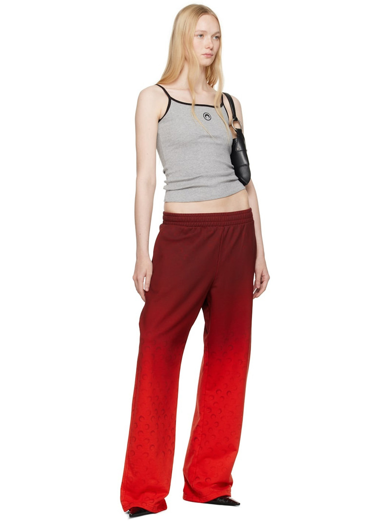 Marine Serre Gray Moon Logo Jersey Tank Top outlook