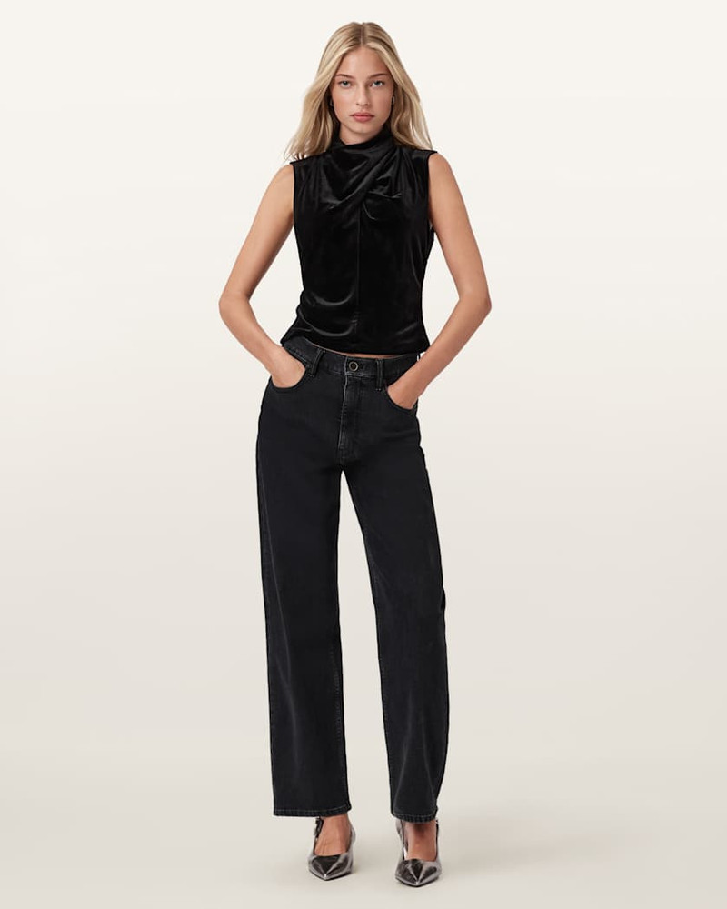 TIA VELVET SLEEVELESS TOP 5