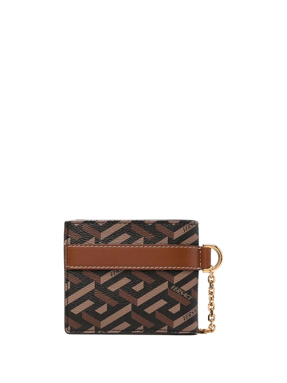 all-over logo print wallet - 2