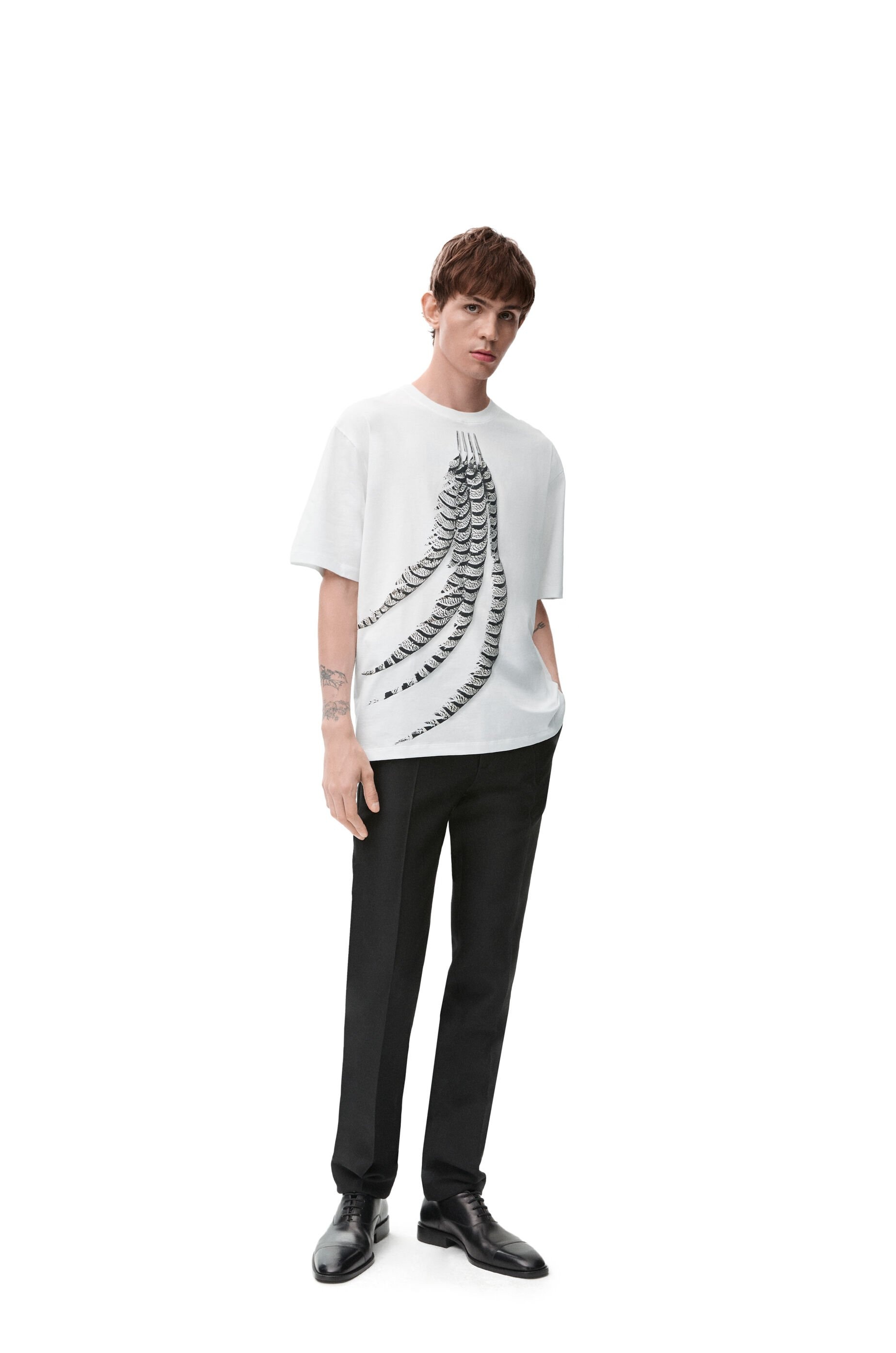 Loose fit T-shirt in cotton - 2