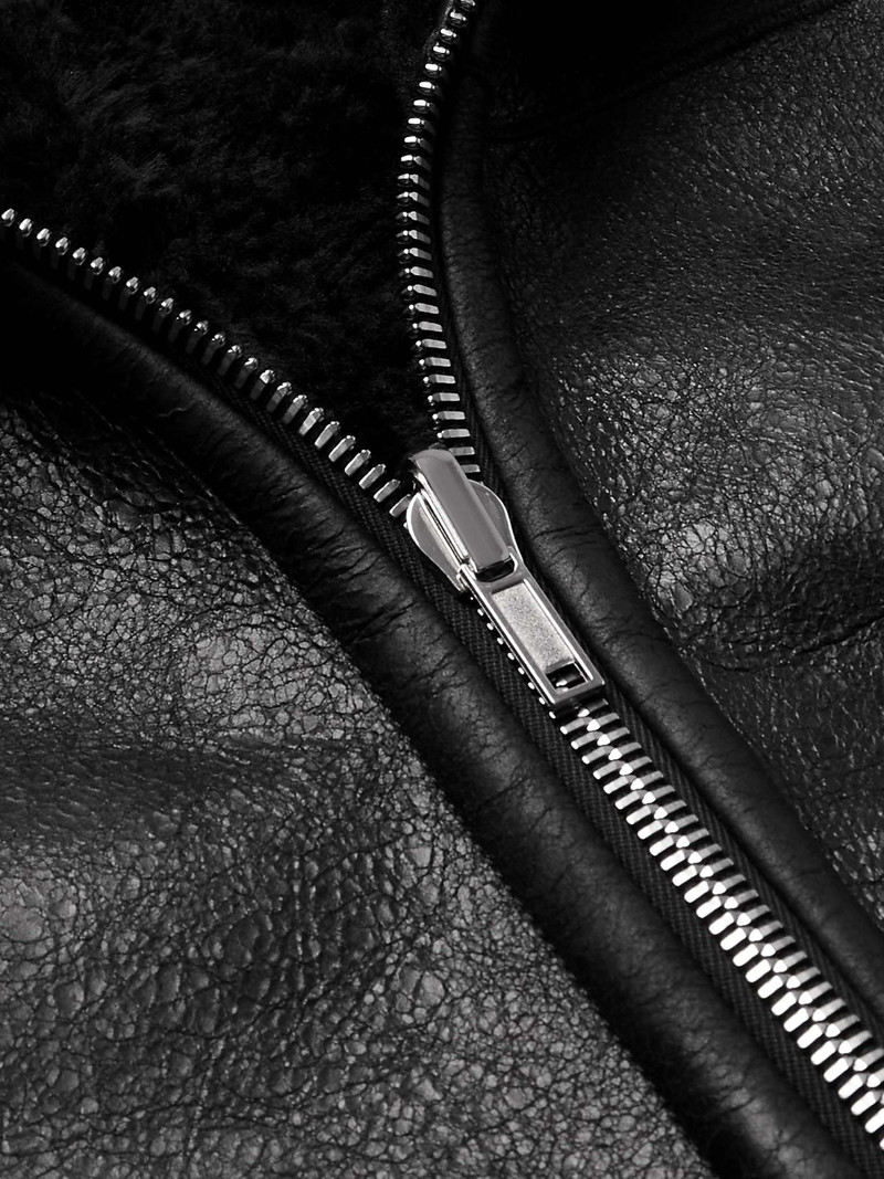 Reversible Shearling Hooded Jacket 6