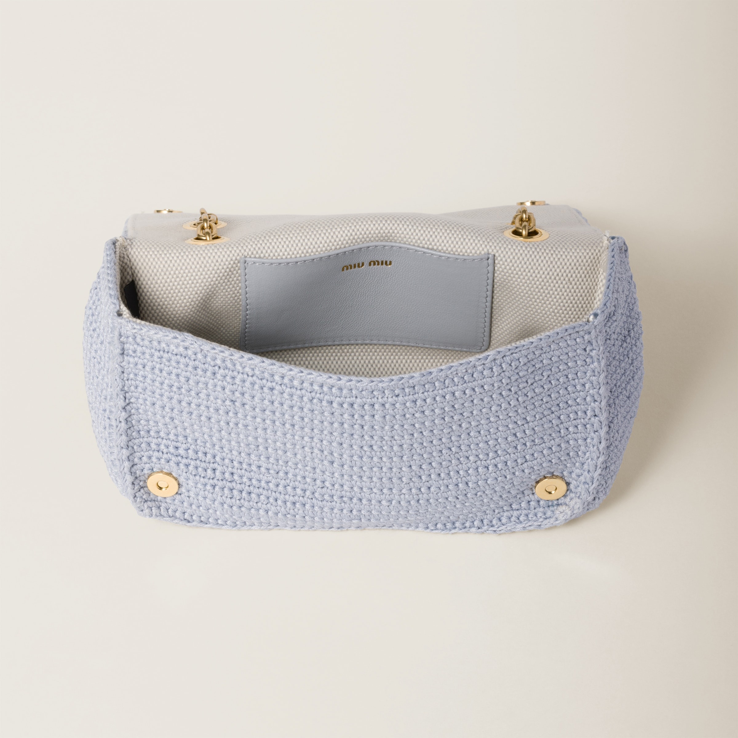 【EMIS】CABLE COTTON KNIT BAG R4901 EMIS】CABLE COTTON KNIT BAG R4901