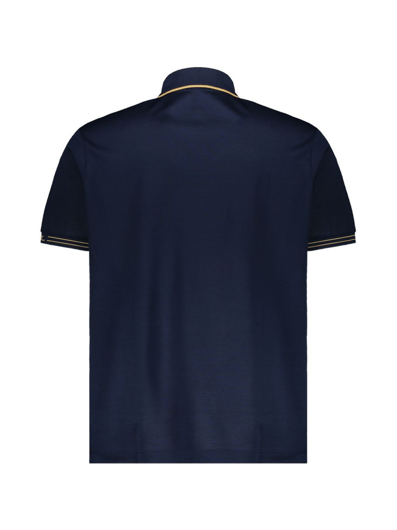 Paul & Shark contrast-trim polo shirt outlook