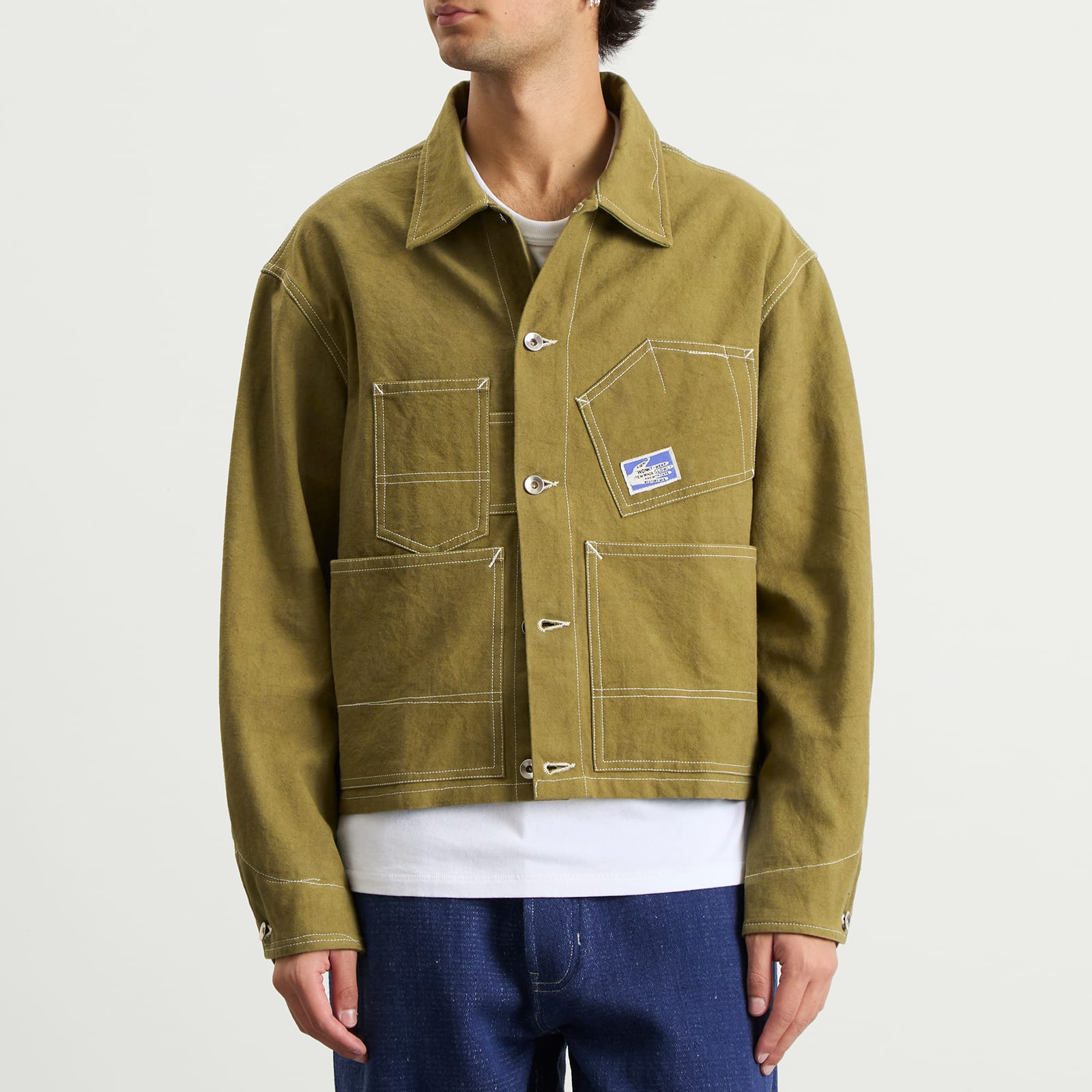 Story mfg Station Canvas Wonky-Wear Jacket - 2