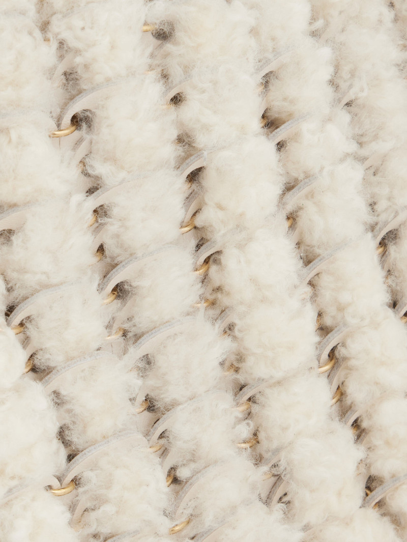 ECRU 1969 BAG IN SHEARLING 3