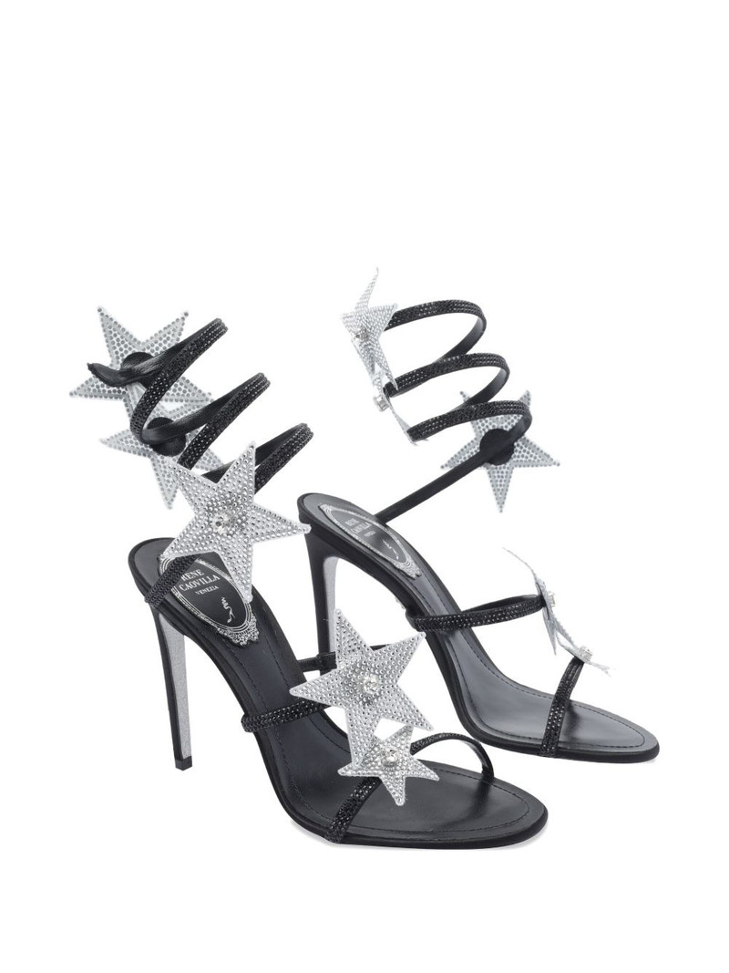 RENE CAOVILLA 105mm Cleo sandals outlook