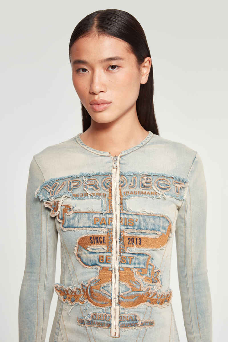 Paris' Best Denim Maxi Dress 3