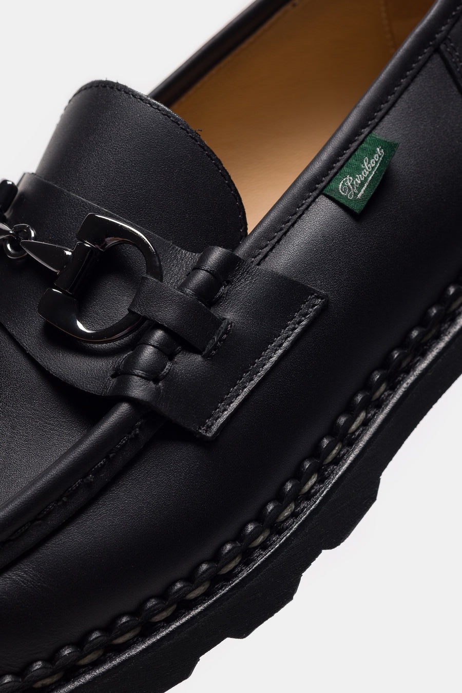 Reims Horsebit Loafer in Black - 6
