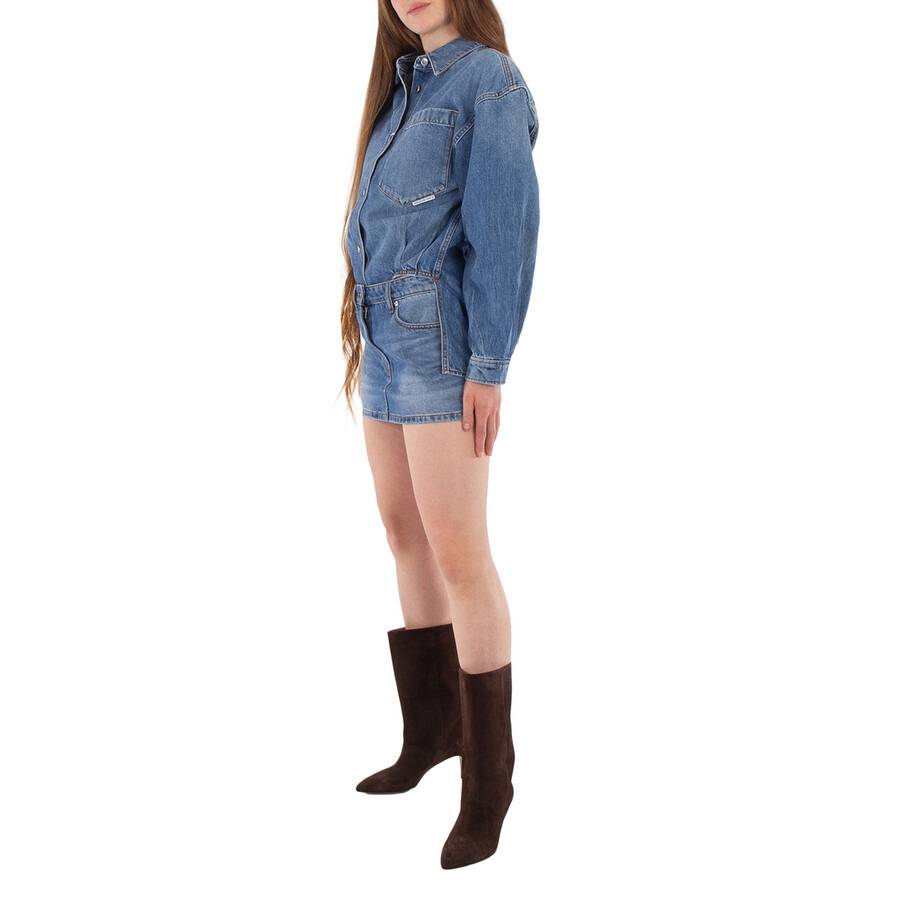 T by Alexander Wang Prestyle Mini Shirt Dress - 4