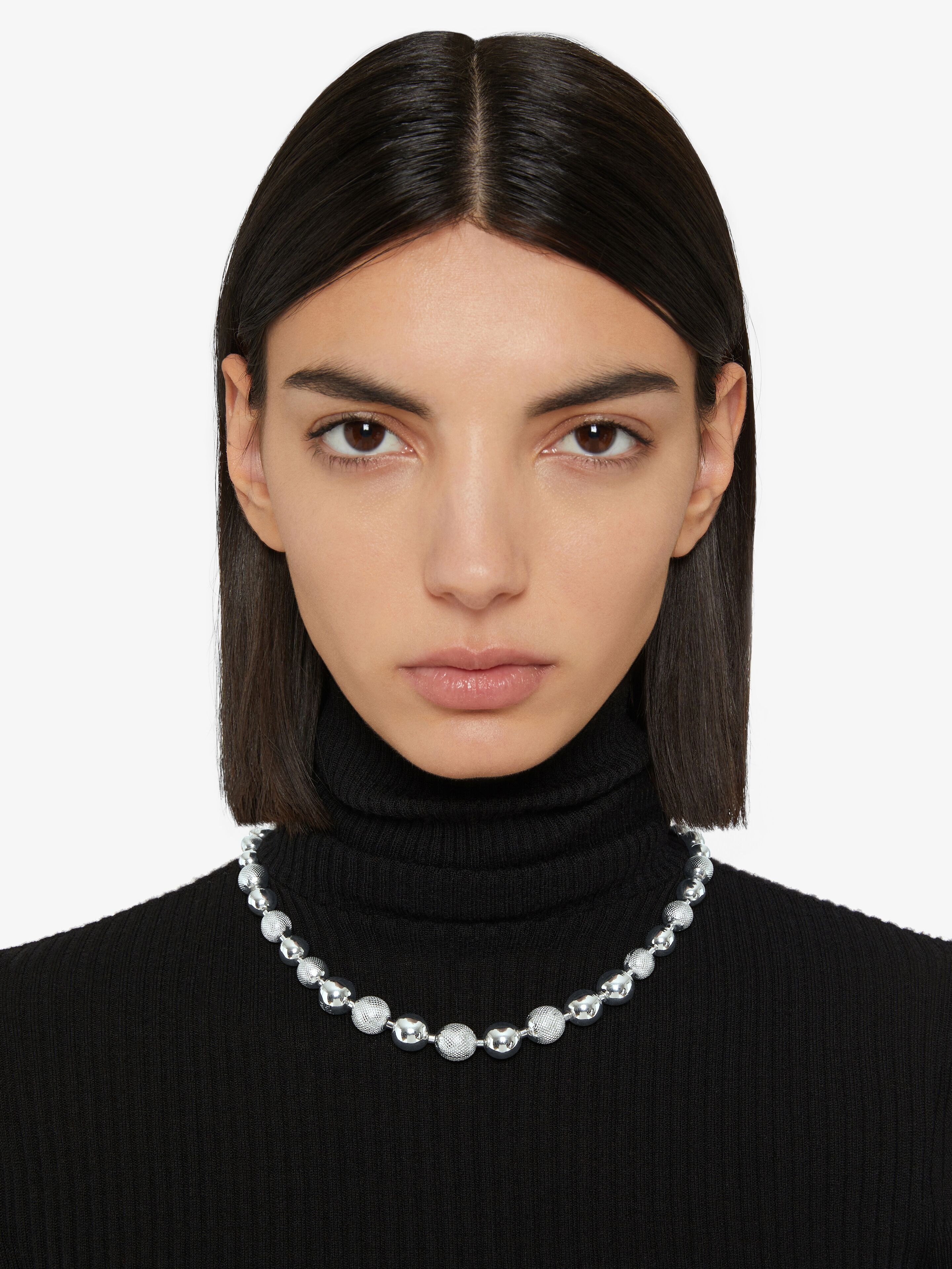 CHAIN BALL NECKLACE - 4