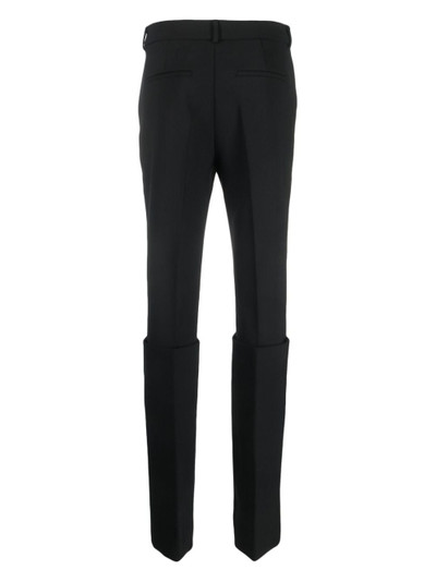 Sportmax layered tapered-leg trousers outlook