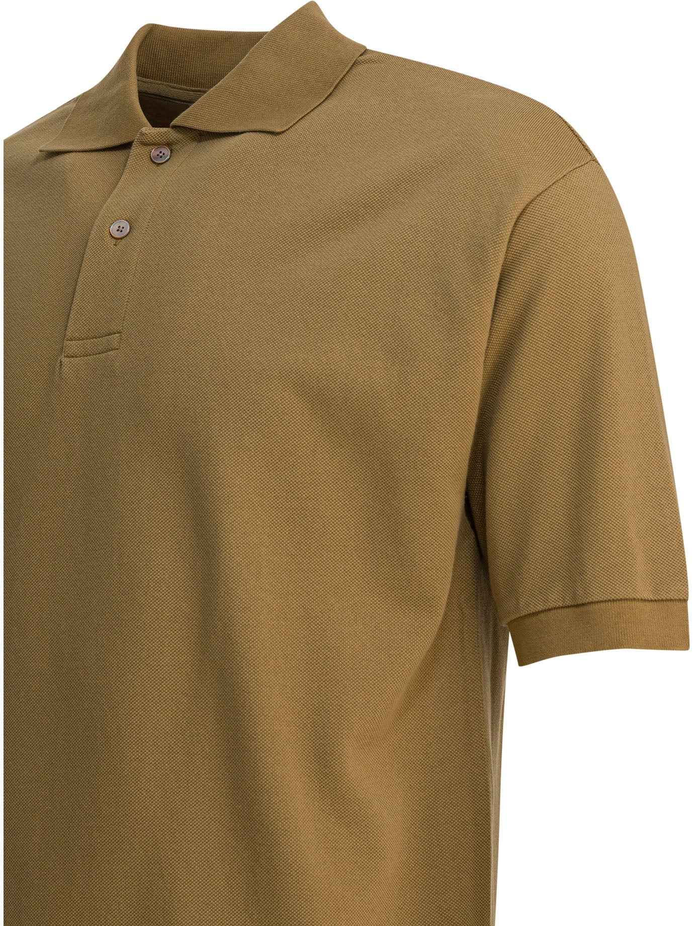 Heavy Cotton Polo Shirt Polo Shirts Beige - 4