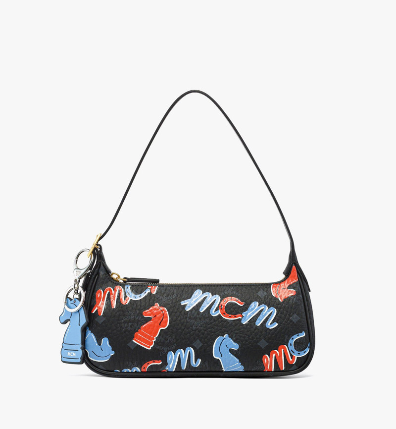Year of the Horse Aren Shoulder Bag in Visetos 1