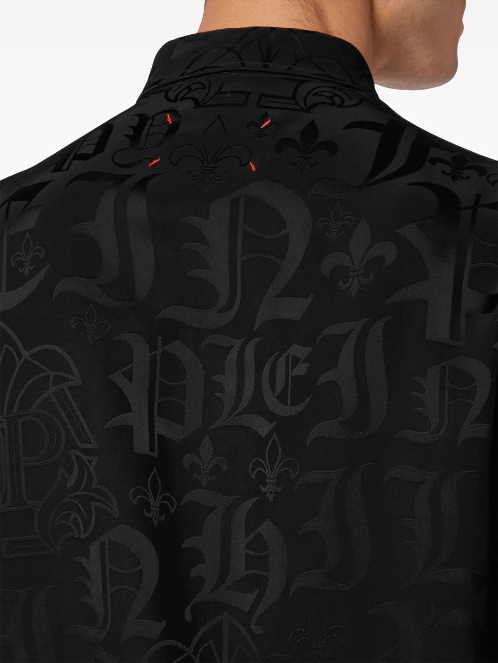 tiger-print crystal-embellished shirt - 5