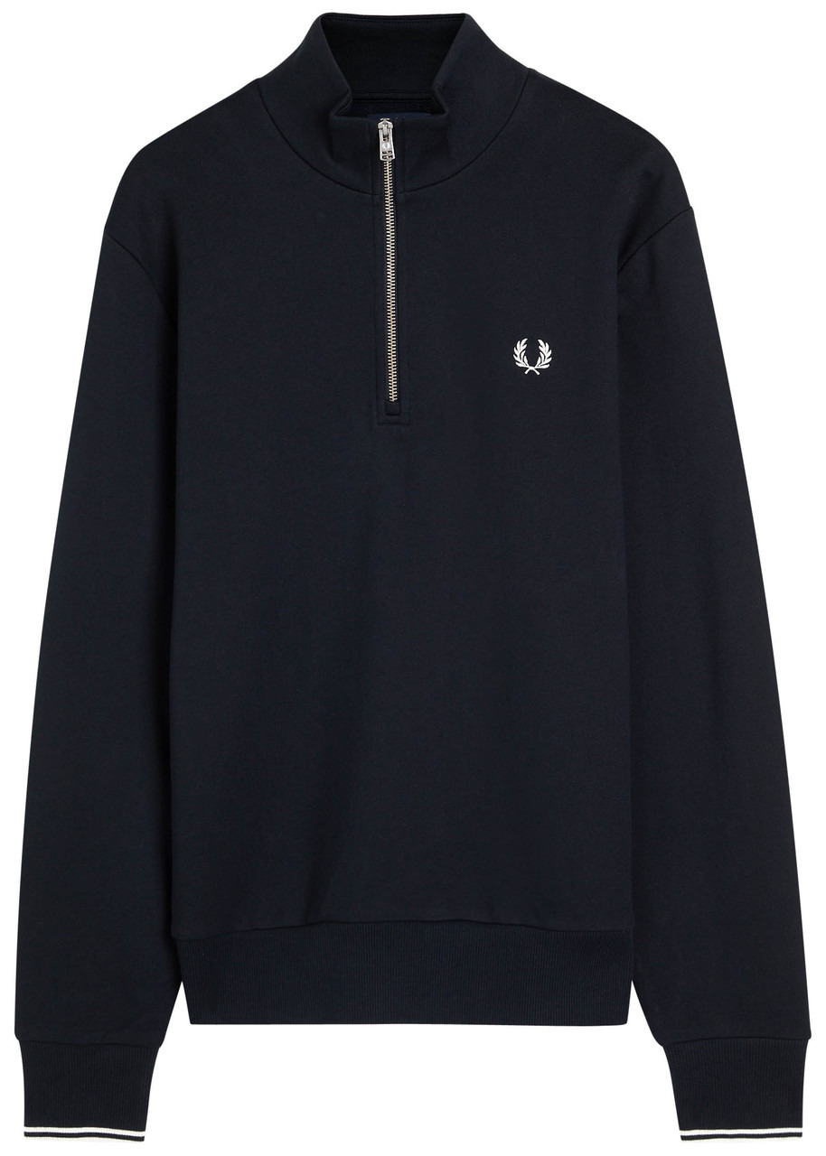 Fred Perry Half-zip Cotton Sweatshirt - 1