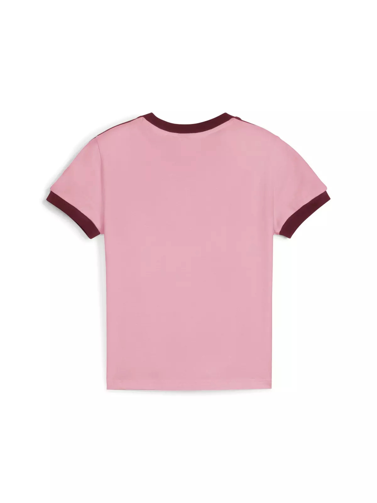 PUMA Women's T7 Slim Tee -Pink - 5