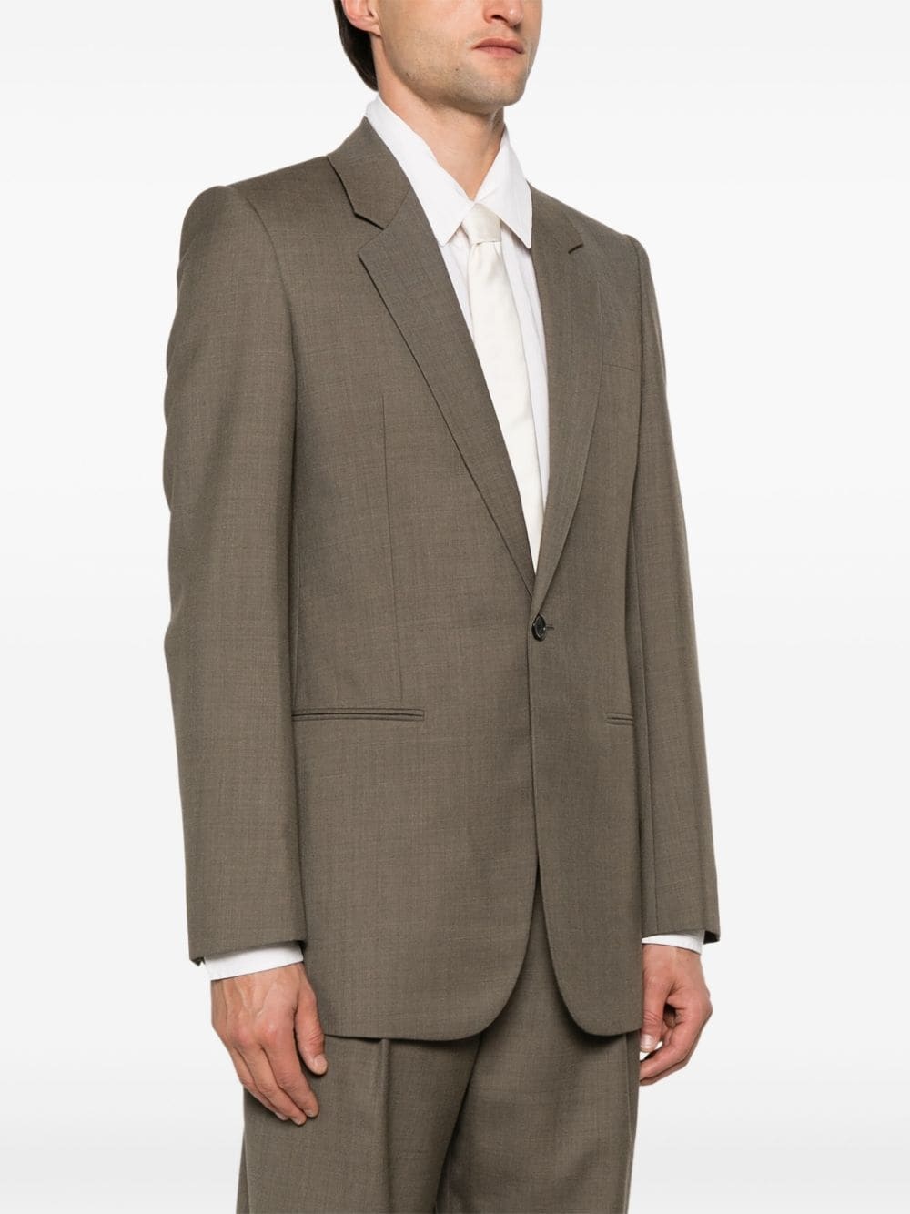 wool blazer - 3