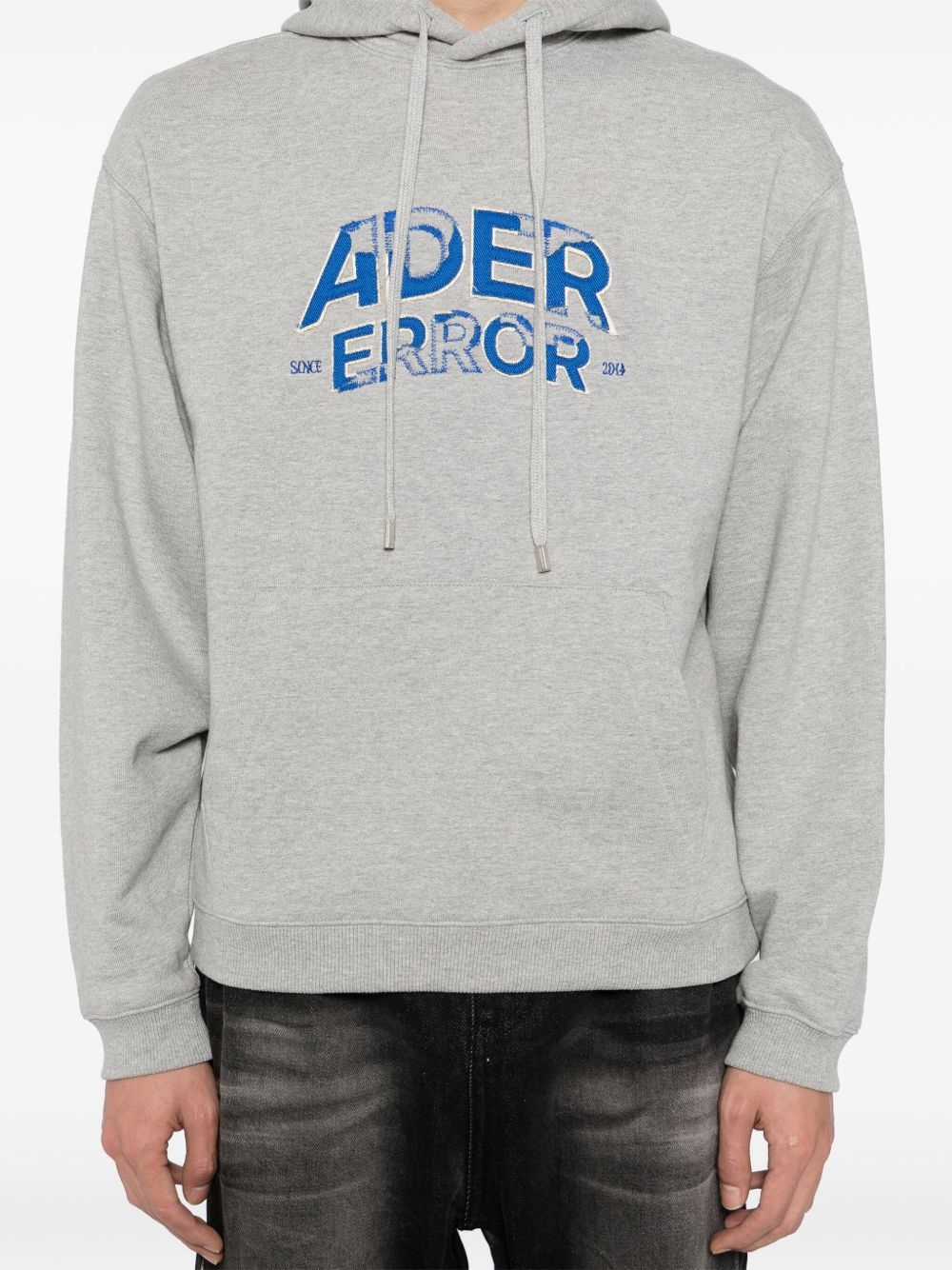 logo-embroidered hoodie - 5
