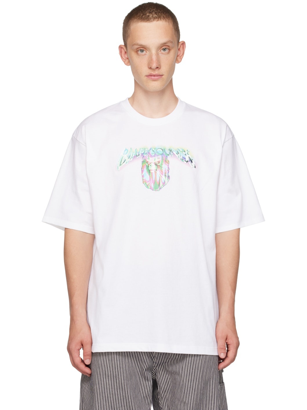 White 'Sounds' T-Shirt - 1