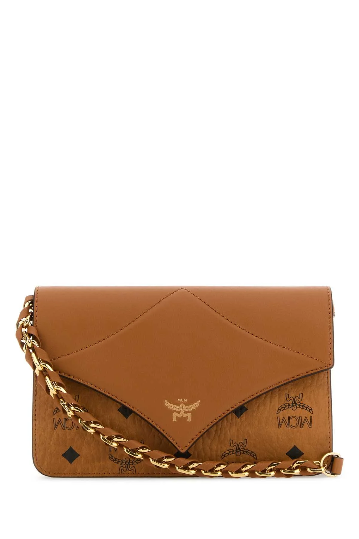 Mcm Women Printed Canvas Diamond Crossbody Bag - 1