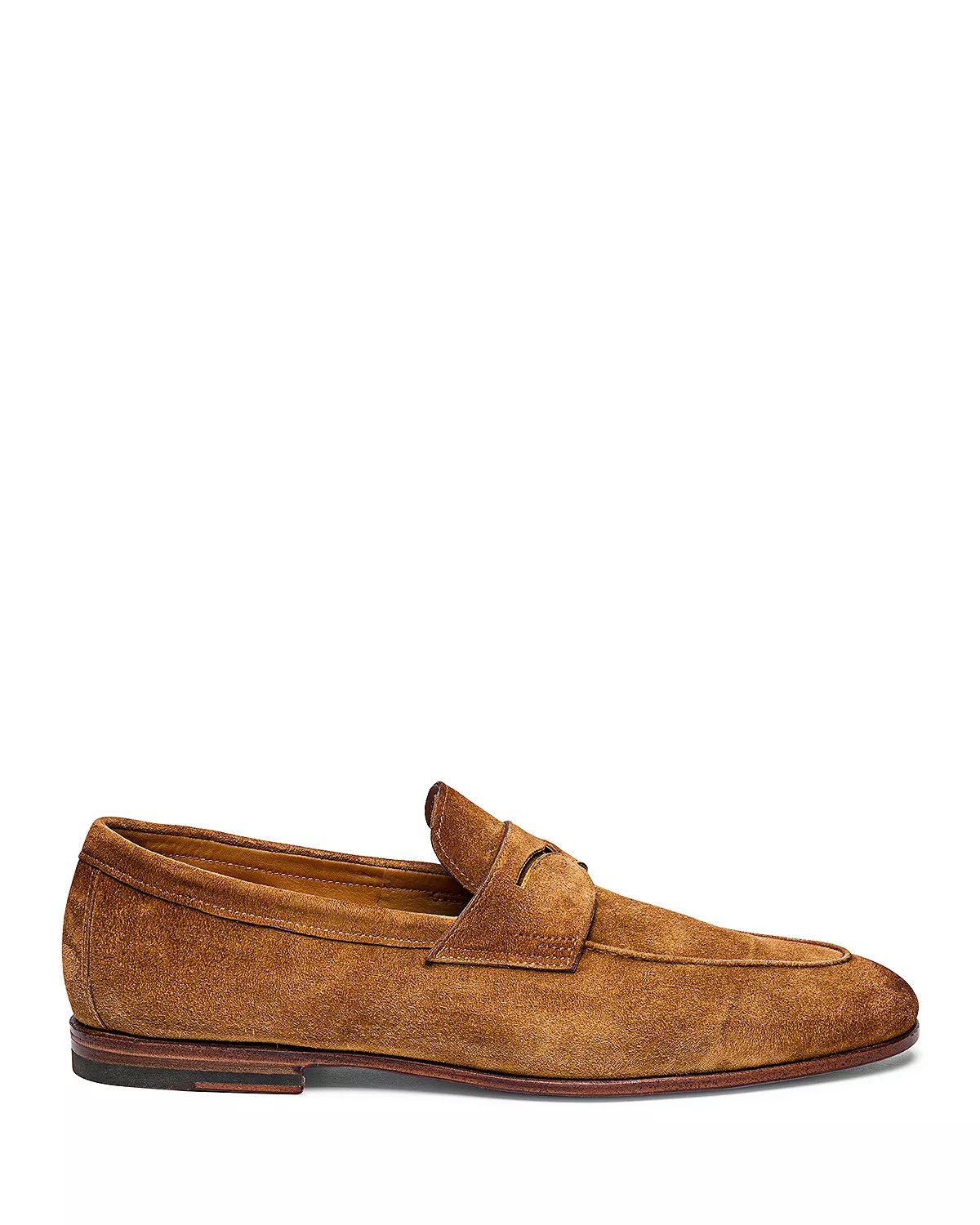 Carlos Suede Penny Loafers - 4