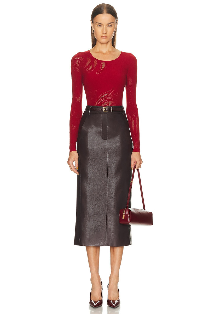 Wolford Rose Net Bodysuit outlook