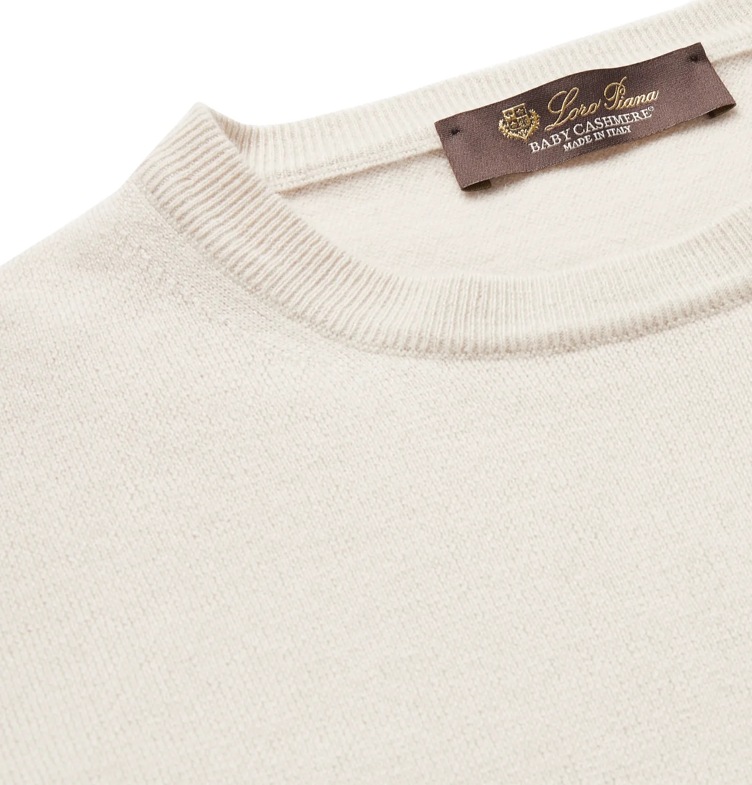 Slim-Fit Baby Cashmere Sweater - 30