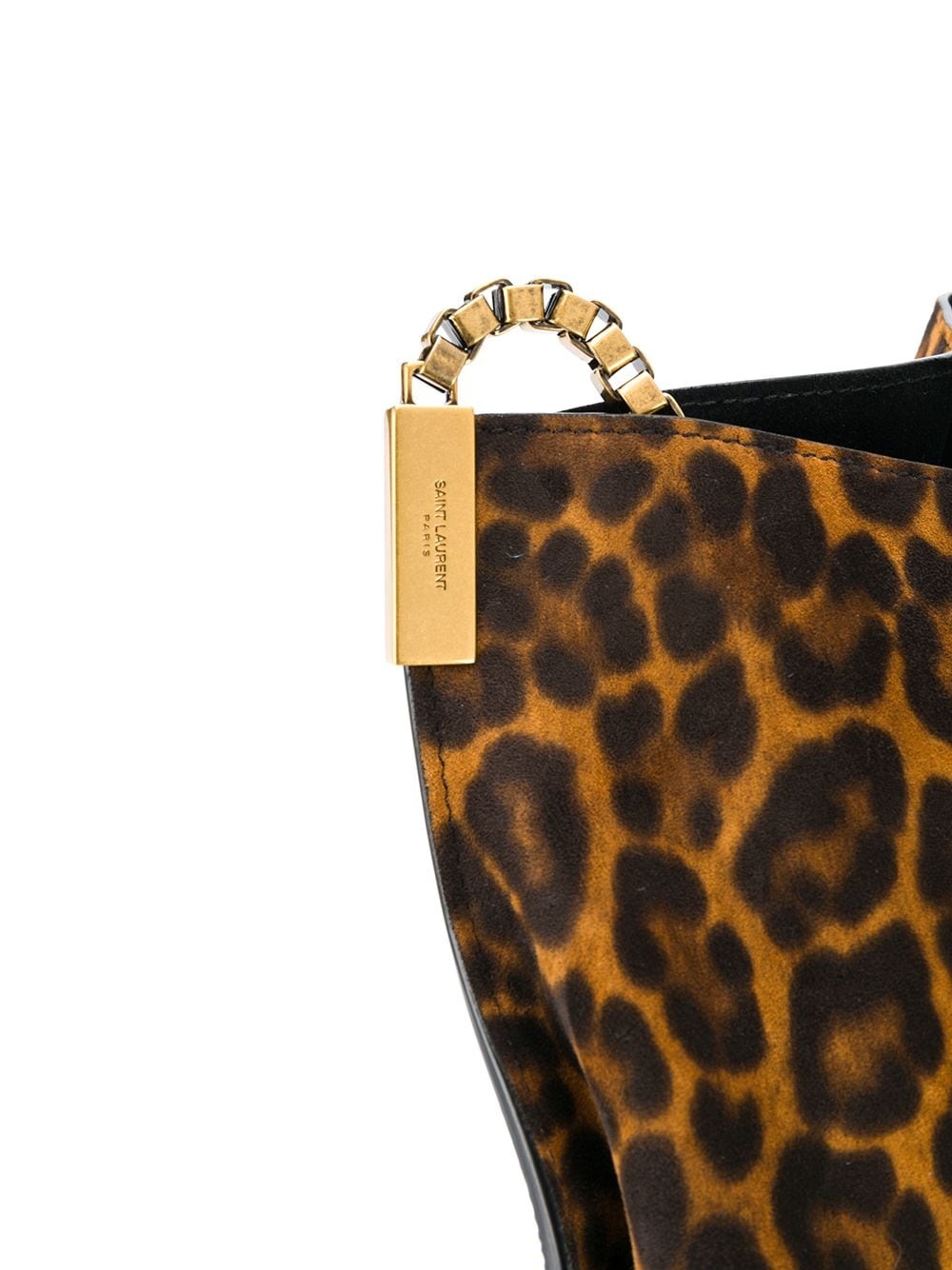 medium Suzanne leopard print tote bag - 4