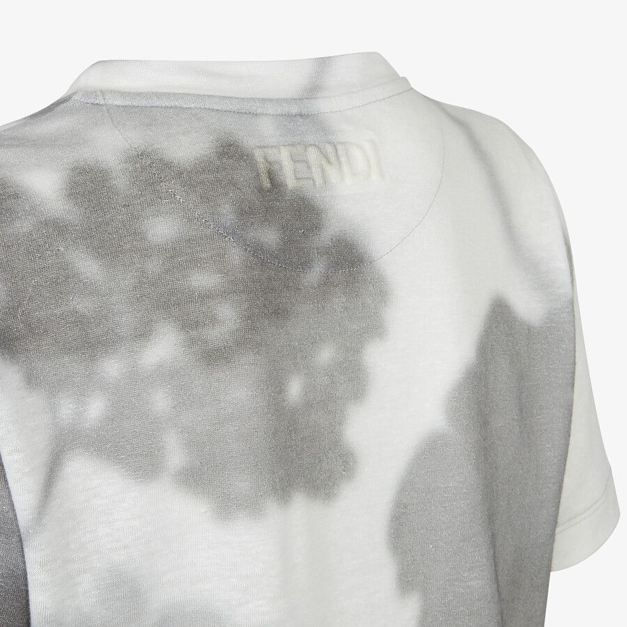 Gray jersey T-shirt - 3