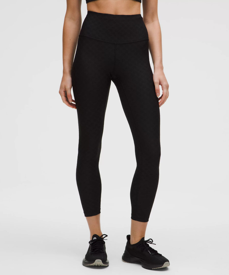 lululemon 3D Jacquard Diamond Train High-Rise Tight 25" outlook