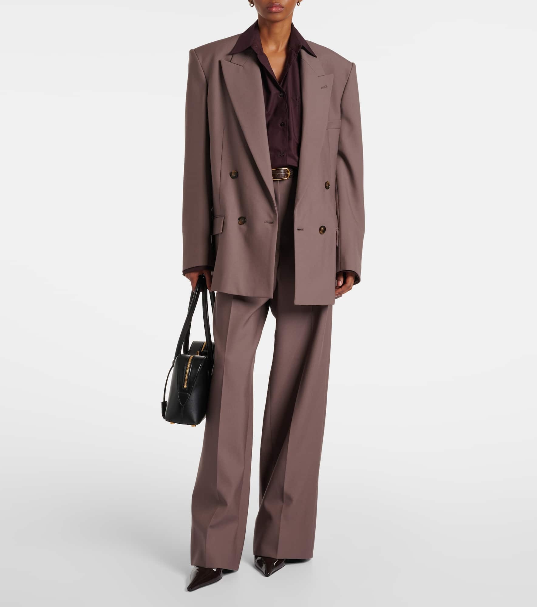 Oversized wool blazer - 2