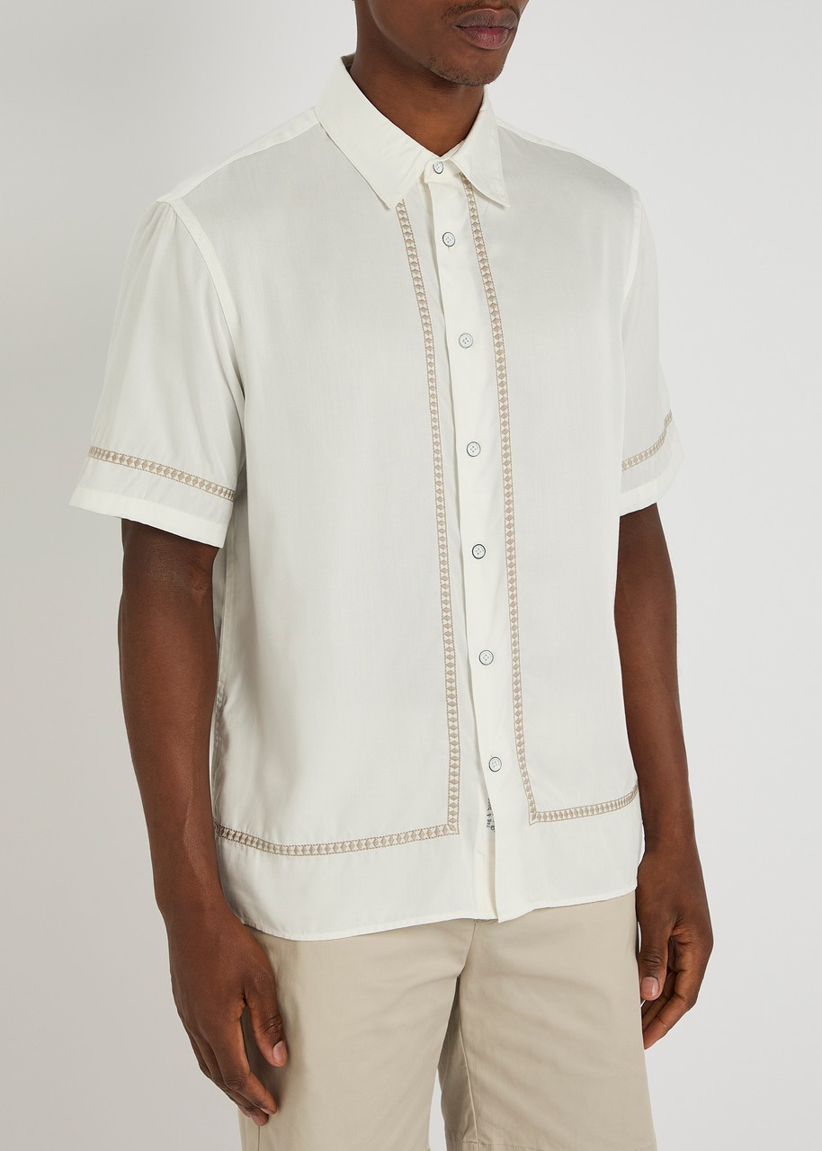 Rag & Bone Dalton Embroidered Woven Shirt - 2