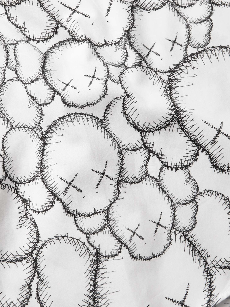 + KAWS Printed Cotton-Poplin Shirt 3