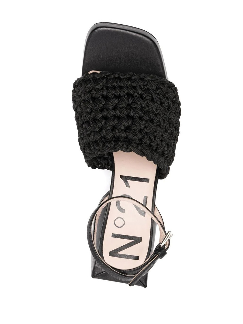 braided high-heel sandals 4