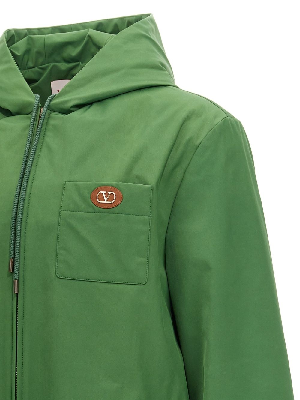 VLogo Signature hooded jacket - 4