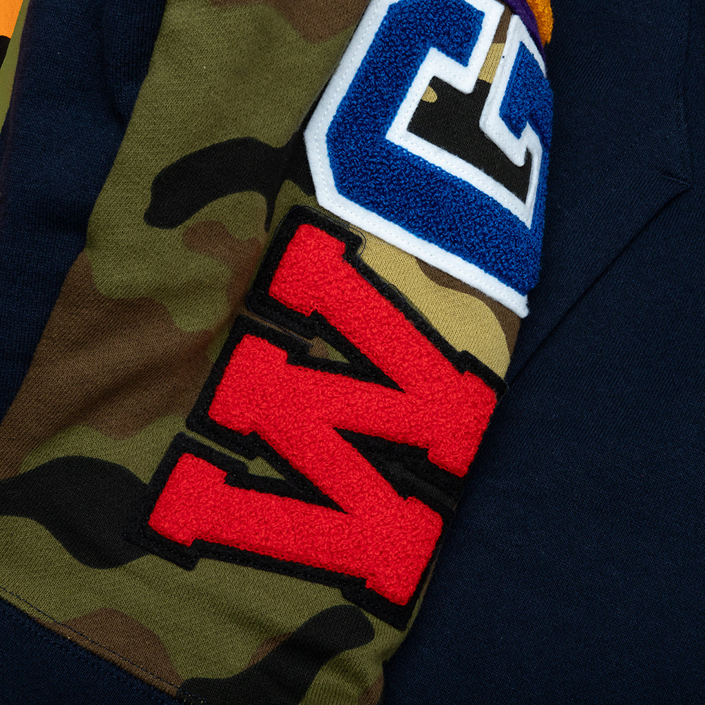 1ST SHARK FULL ZIP HOODIE - NAVY - 4
