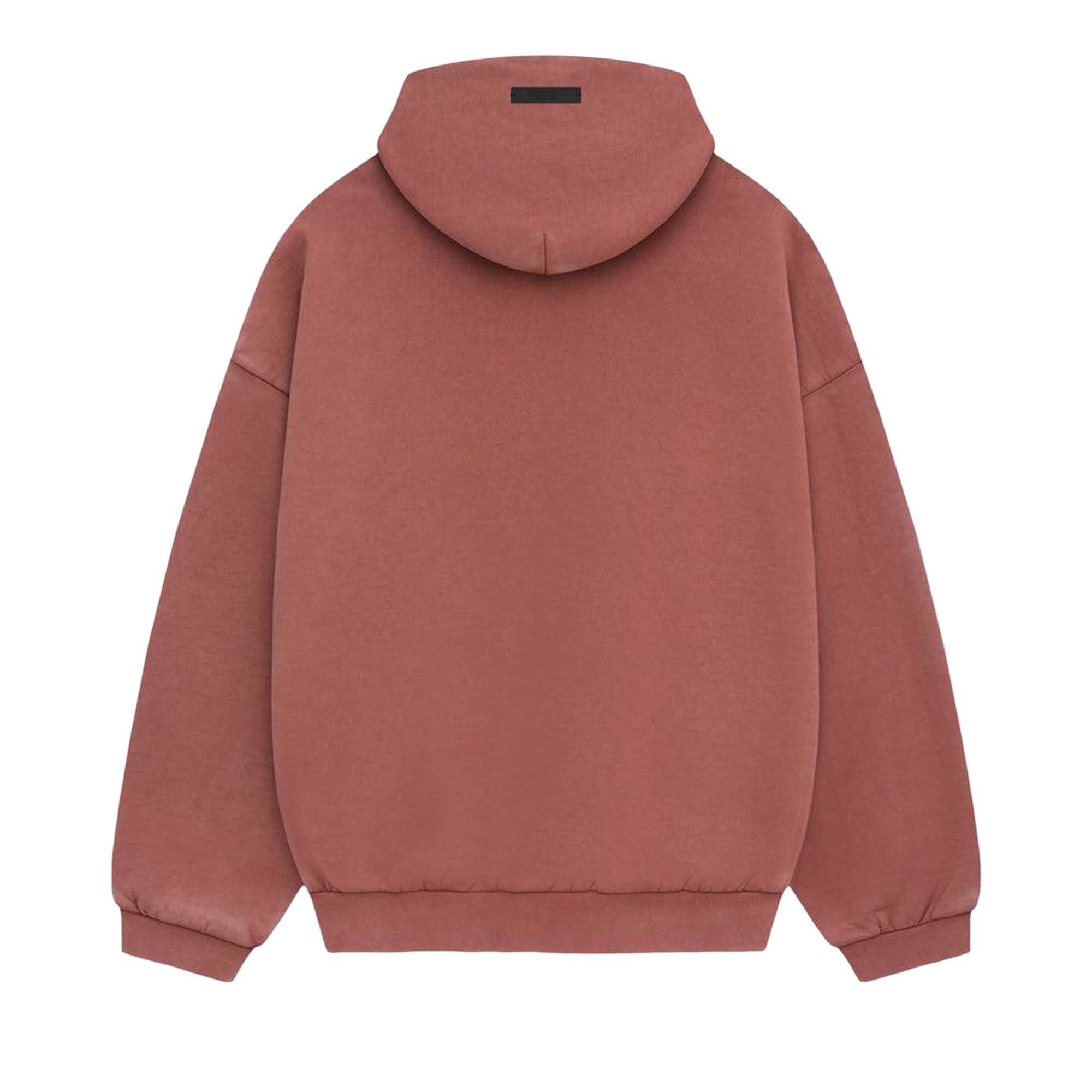 Fear of God Essentials Heavy Fleece Hoodie 'Crimson' - 2